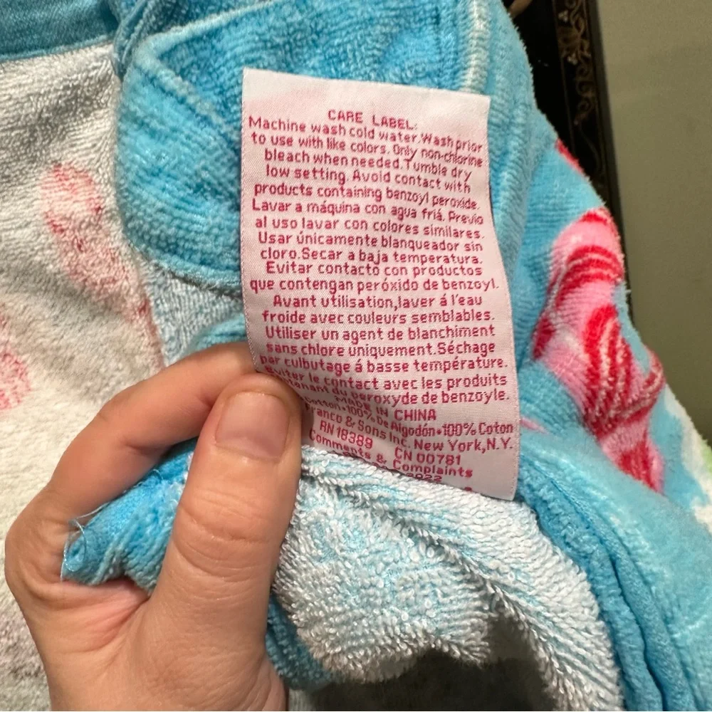 Vintage Candy Land Towel Poncho – 2008 Hasbro x Jay Franco & Sons